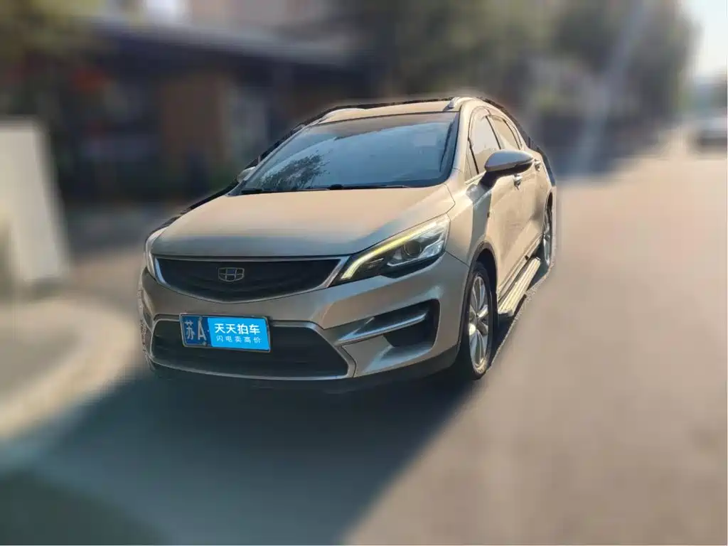 Geely Emgrand GS 2016 — пригон из Китая