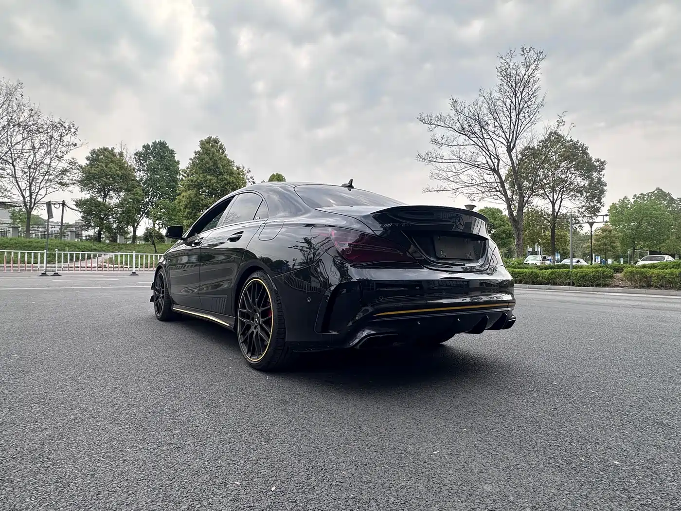 Mercedes-Benz CLA AMG 2017 Model AMG CLA 45 4MATIC Night Thunder Limited Edition фото 4