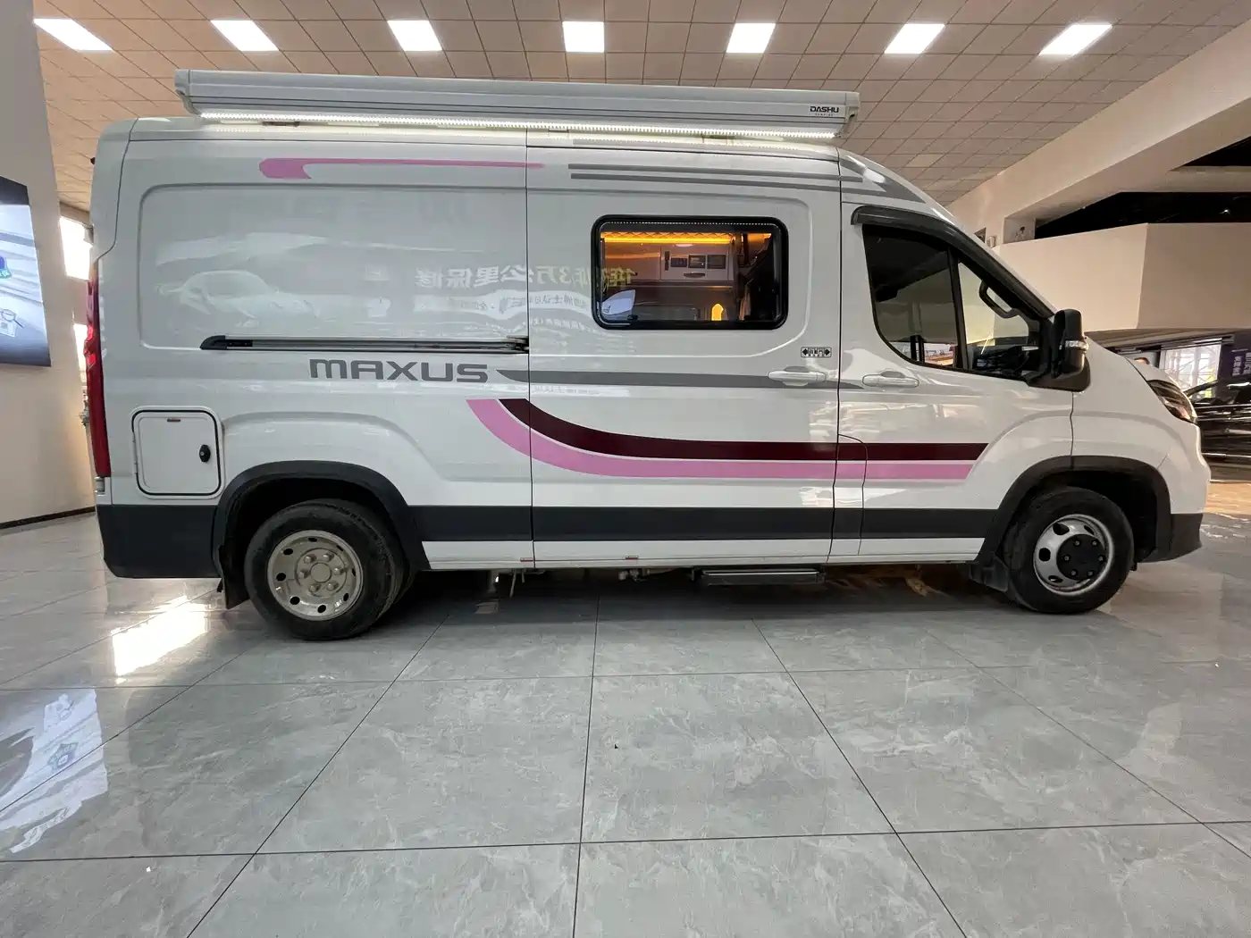 SAIC Maxus MAXUS V90 RV 2021 2.0T Travel Home V90 Self-Contained Class B RV Luxury Transverse Bed фото 30