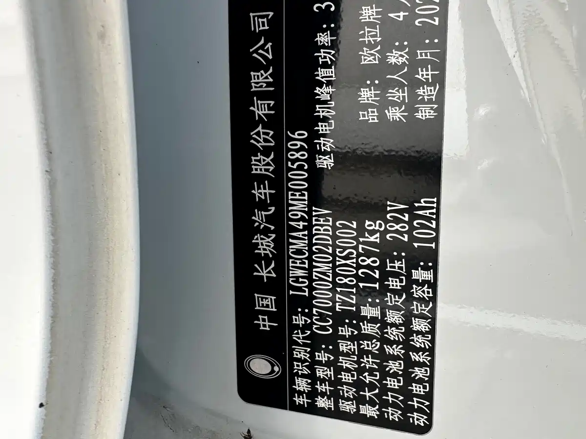 Ora Black Cat 2021 2021 301km Basic Model