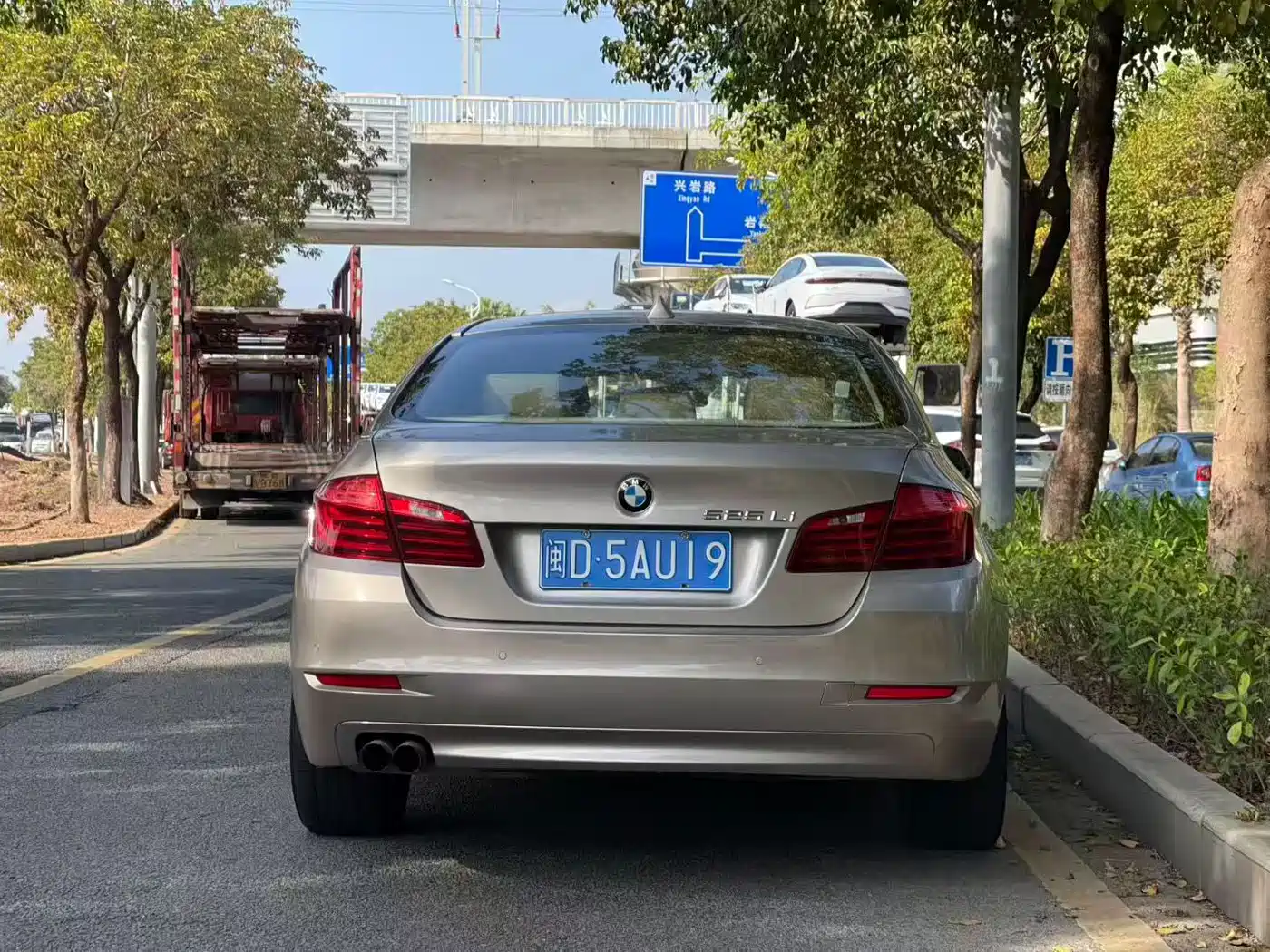BMW 5 Series 2014 525Li Leading фото 5