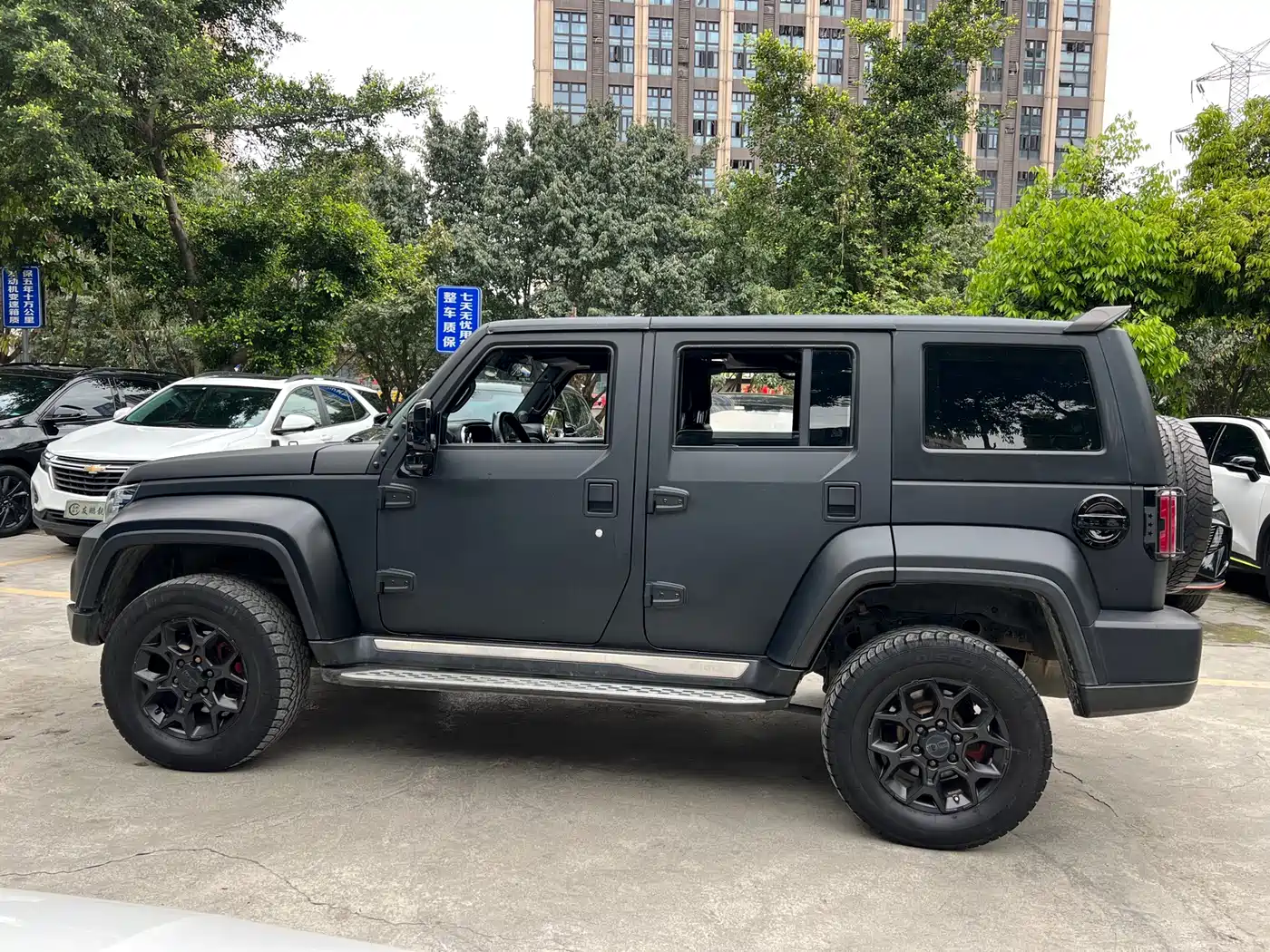 BAIC ORV Beijing Offroad BJ40 2023 2.0D Automatic 4WD Blade Hero Edition Knight Type фото 6