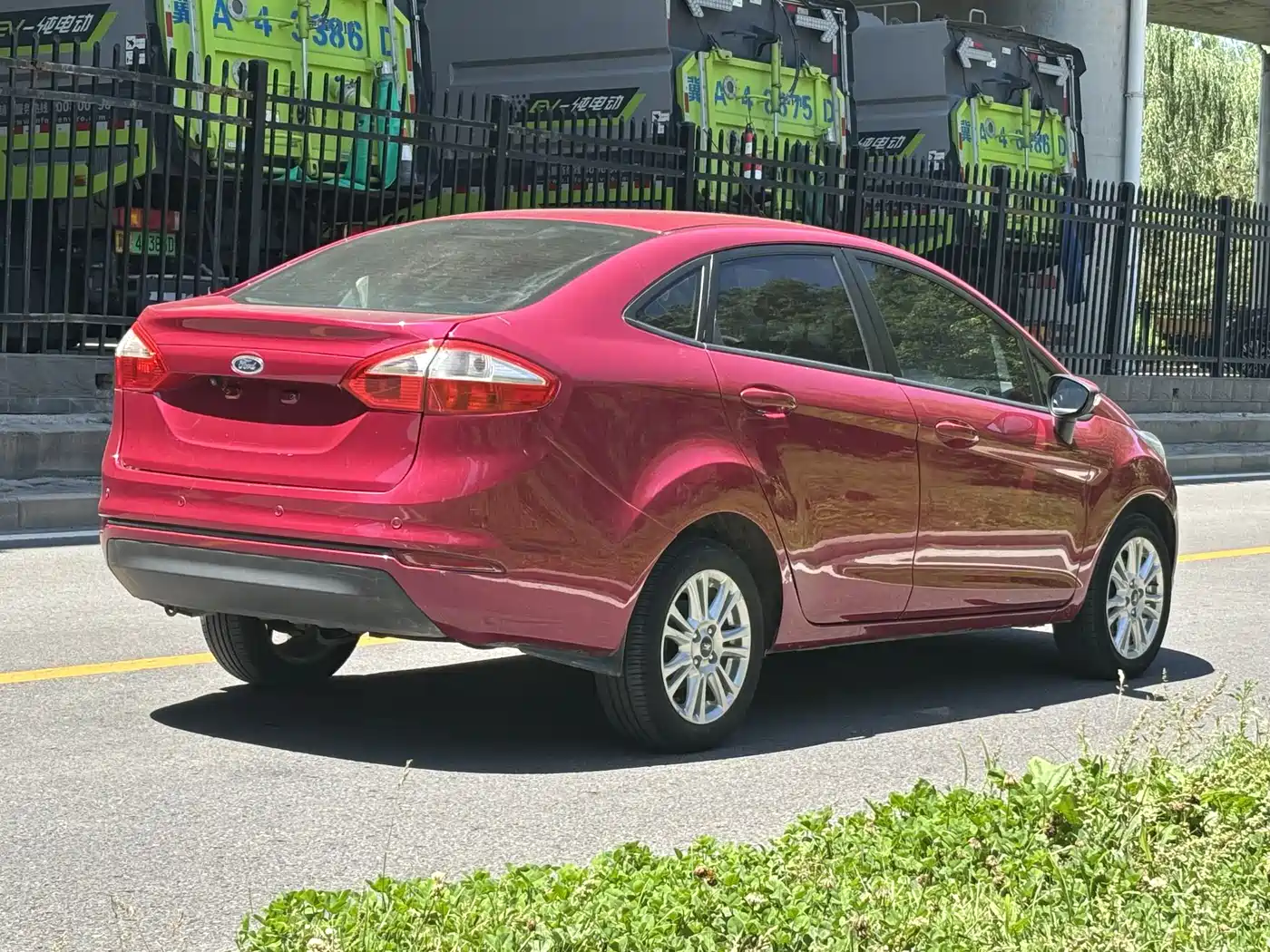 Ford Fiesta 2014 2013 Sedan 1.5L Automatic Fashion