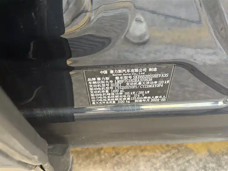 AITO Wenjie AITO M9 2024 Range Extender Ultra 52kWh 6-seater фото 8