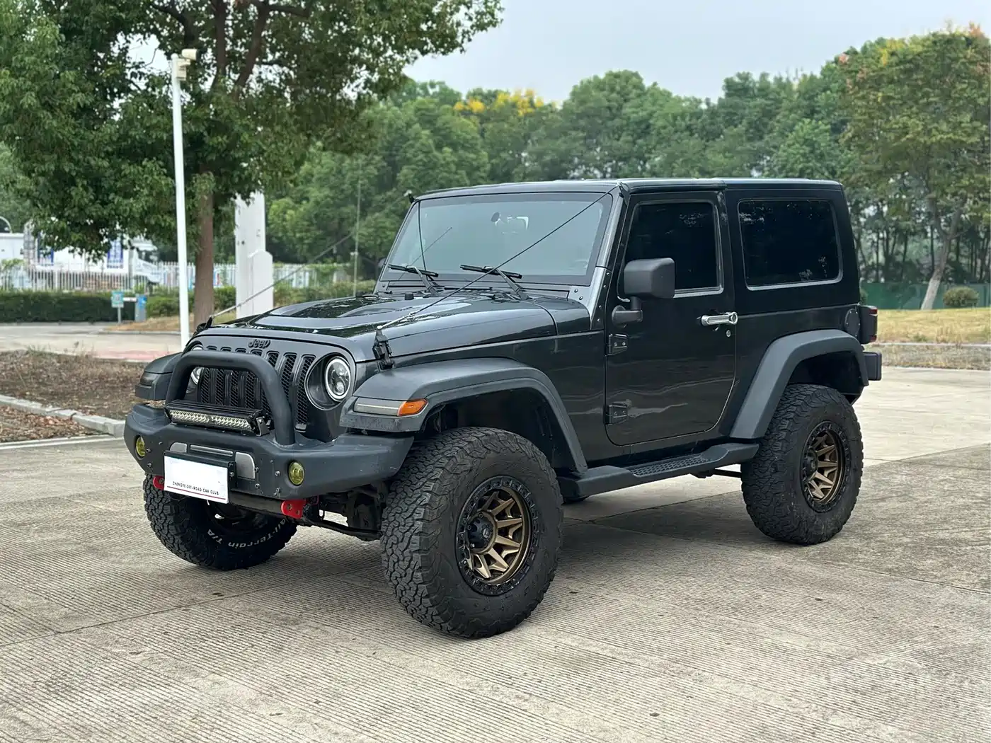 Jeep Wrangler 2010 — пригон из Китая