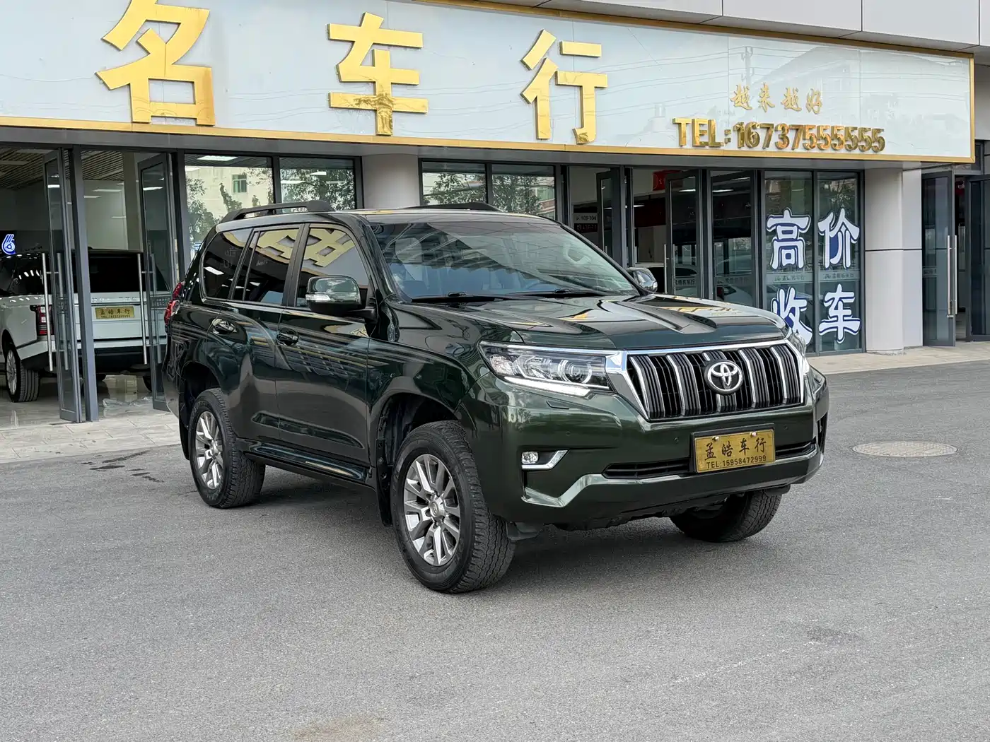 Toyota Prado 2018 3.5L Automatic TX-L Rear-mounted Spare Tire