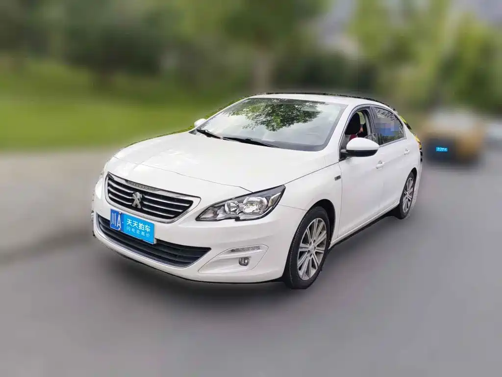 Peugeot 408 2015 — пригон из Китая