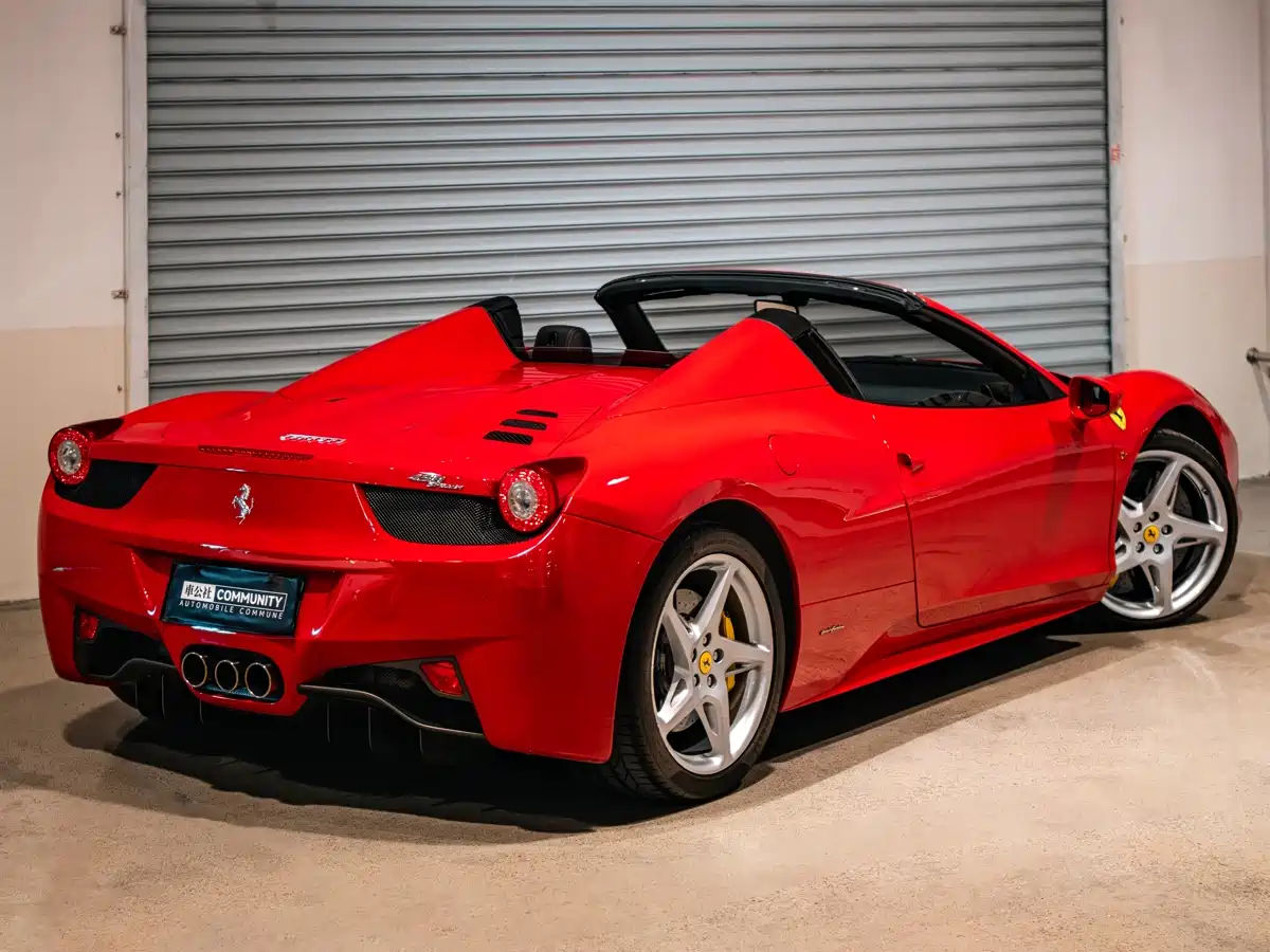 Ferrari 458 2017 2013 4.5L Spider