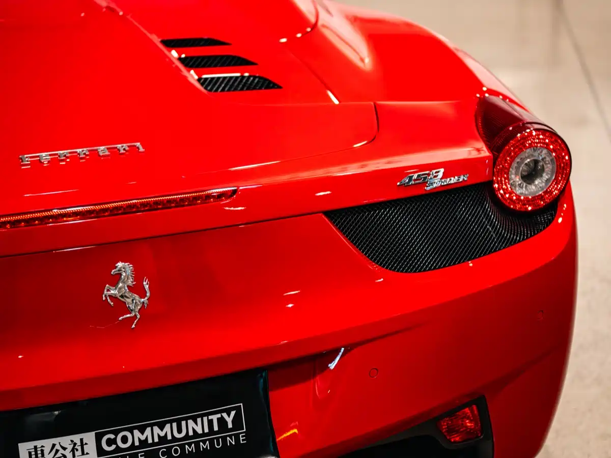 Ferrari 458 2017 2013 4.5L Spider