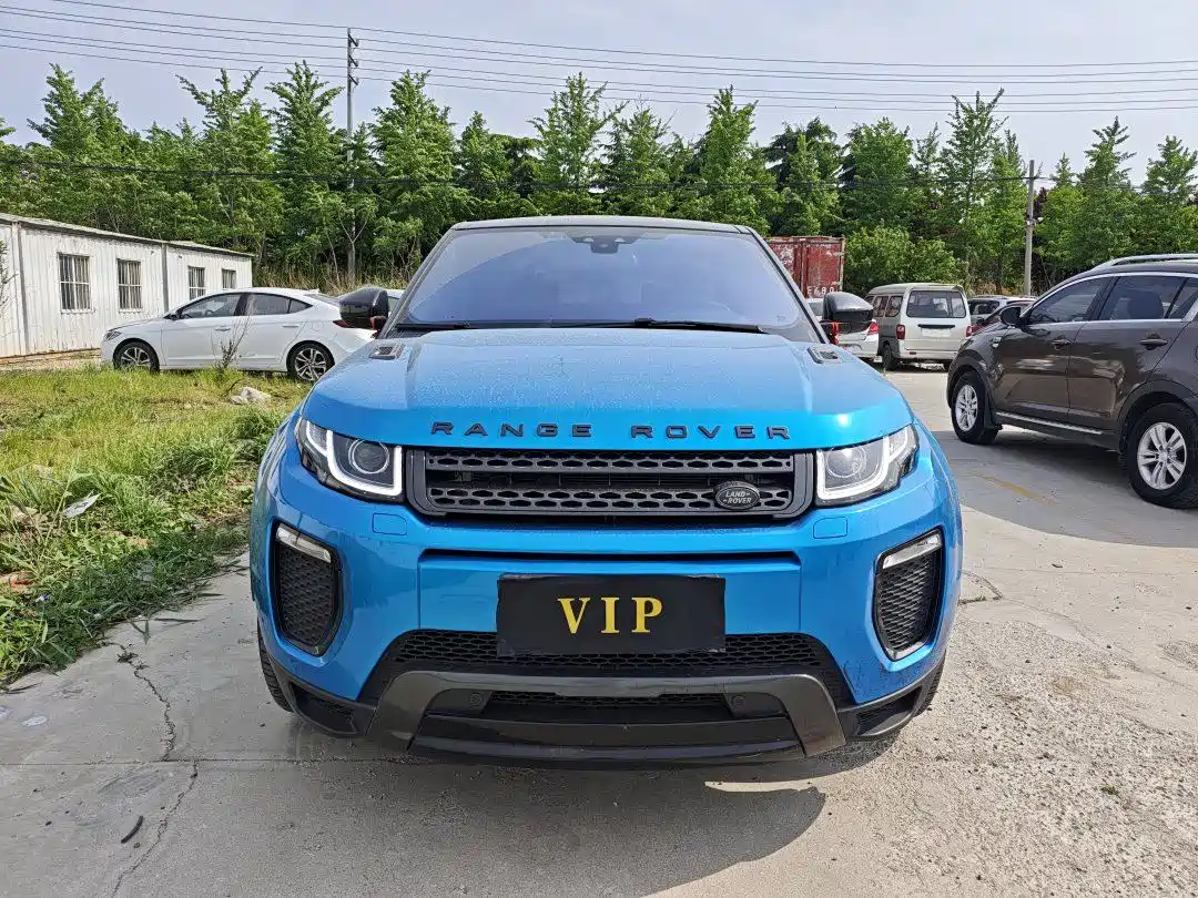 Land Rover Range Rover Evoque 2018 240PS Moraine Lake Blue Limited Edition фото 2