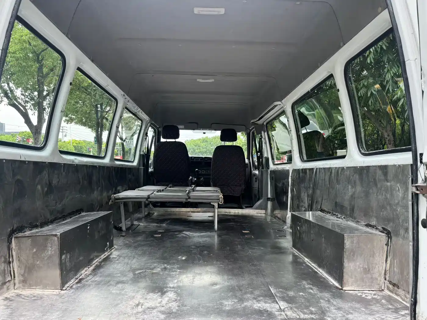 Jiangling Tesun 2021 2021 Model 2.8T Space King Taurus Edition Long Wheelbase Medium-High Roof Single Rear Tire-Step 6-Seater Diesel China VI JX493