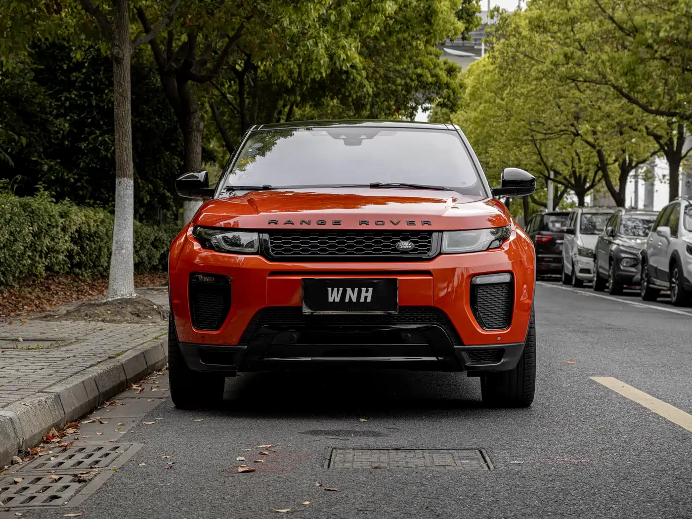 Land Rover Range Rover Evoque 2016 Model 2.0T Tilt Orange Limited Edition фото 2