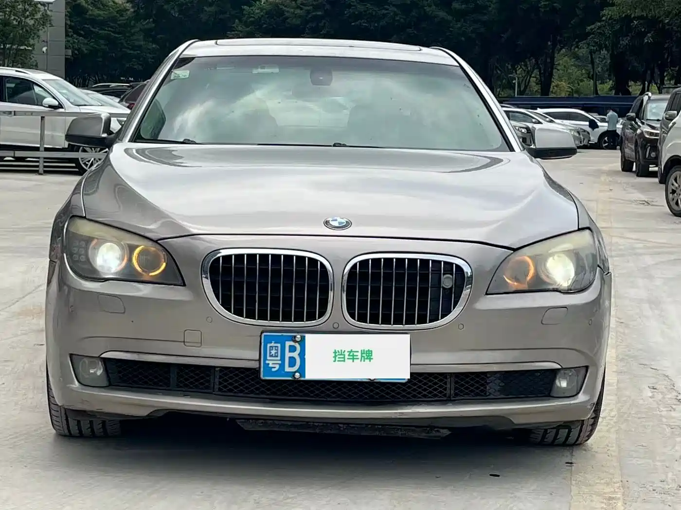 BMW 7 Series 2010 2009 750Li Leading