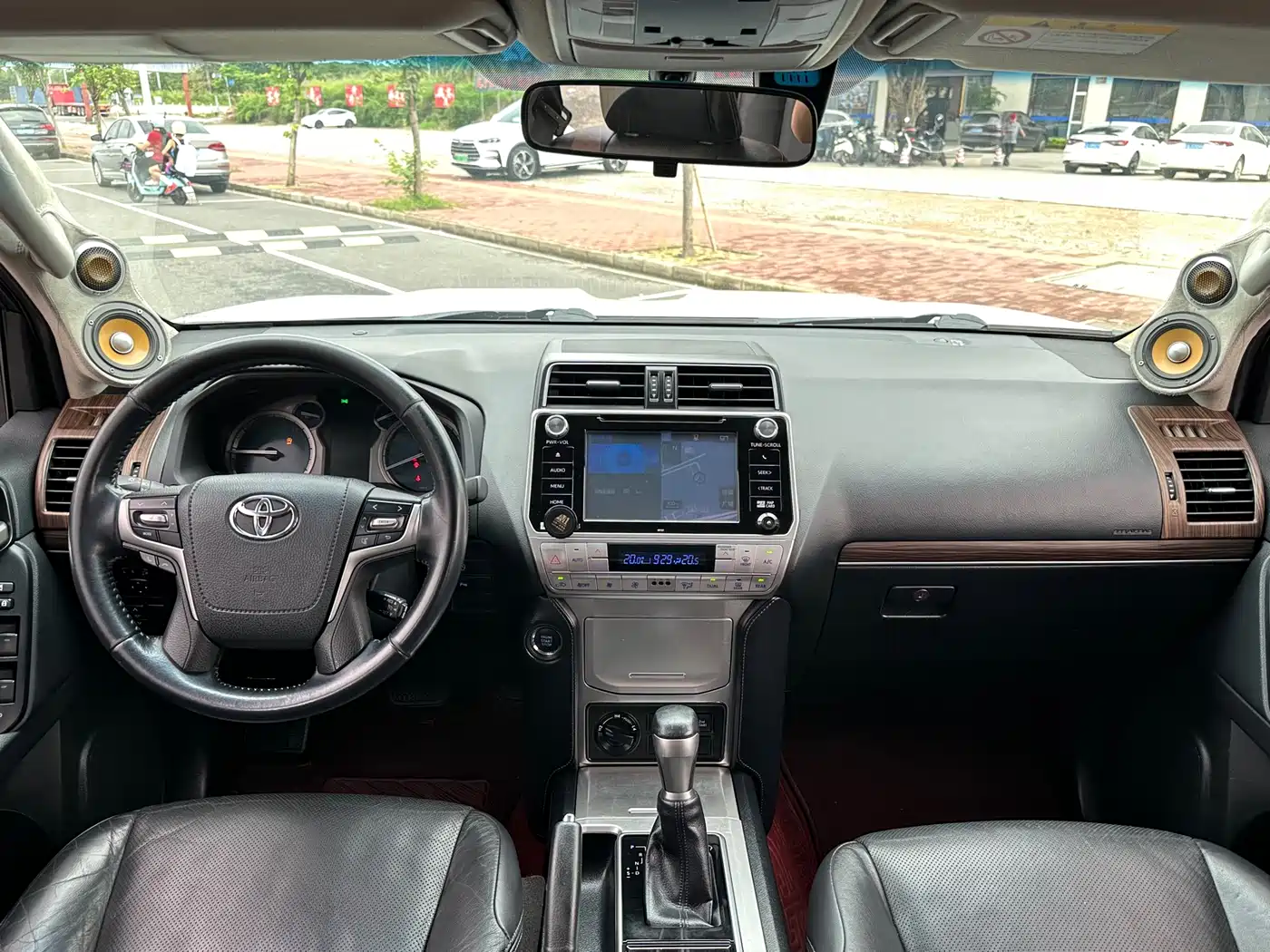 Toyota Prado 2018 3.5L Automatic TX-L NAVI Rear-mounted Spare Tire фото 12