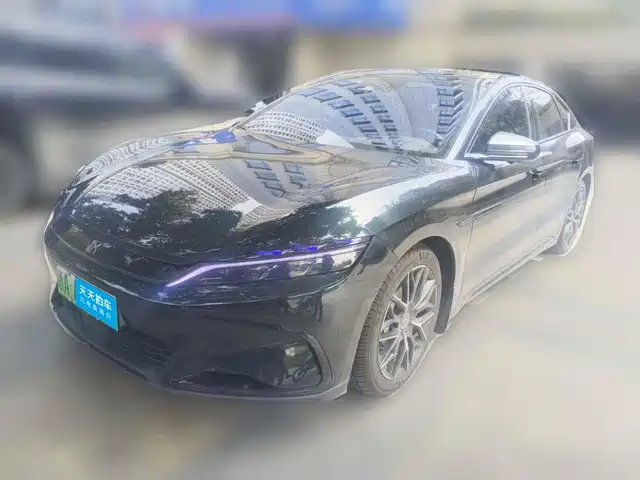 BYD Han 2022 EV 610KM AWD Qianshan Green Limited Edition — фото 1