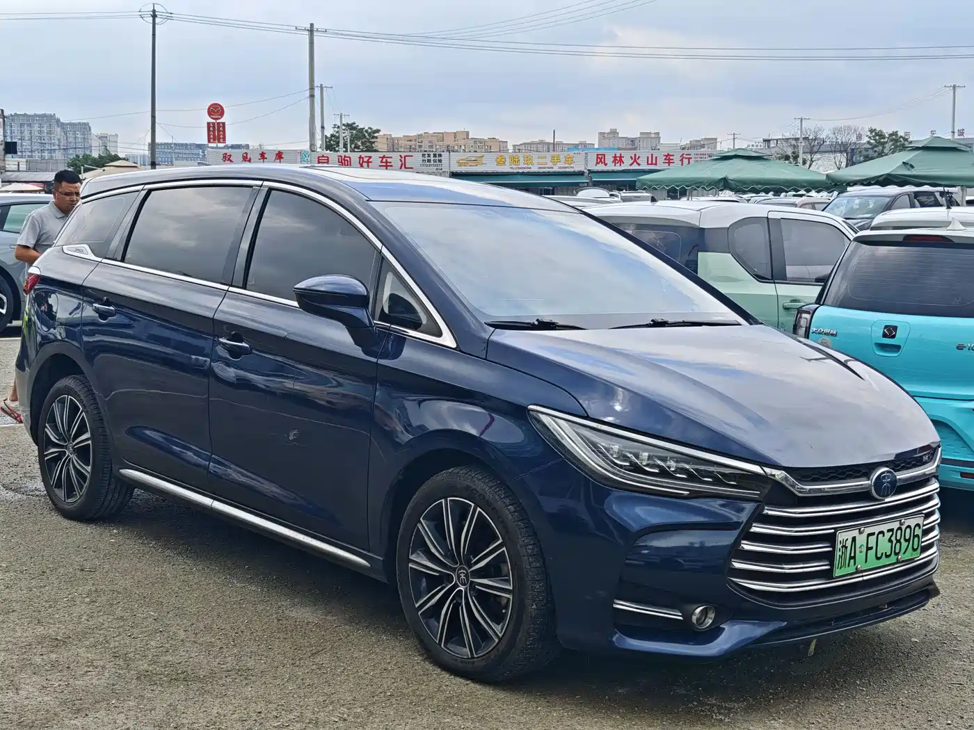 BYD Song MAX New Energy 2021 2019 DM 1.5T Smart Connect Advance 7-seater China VI