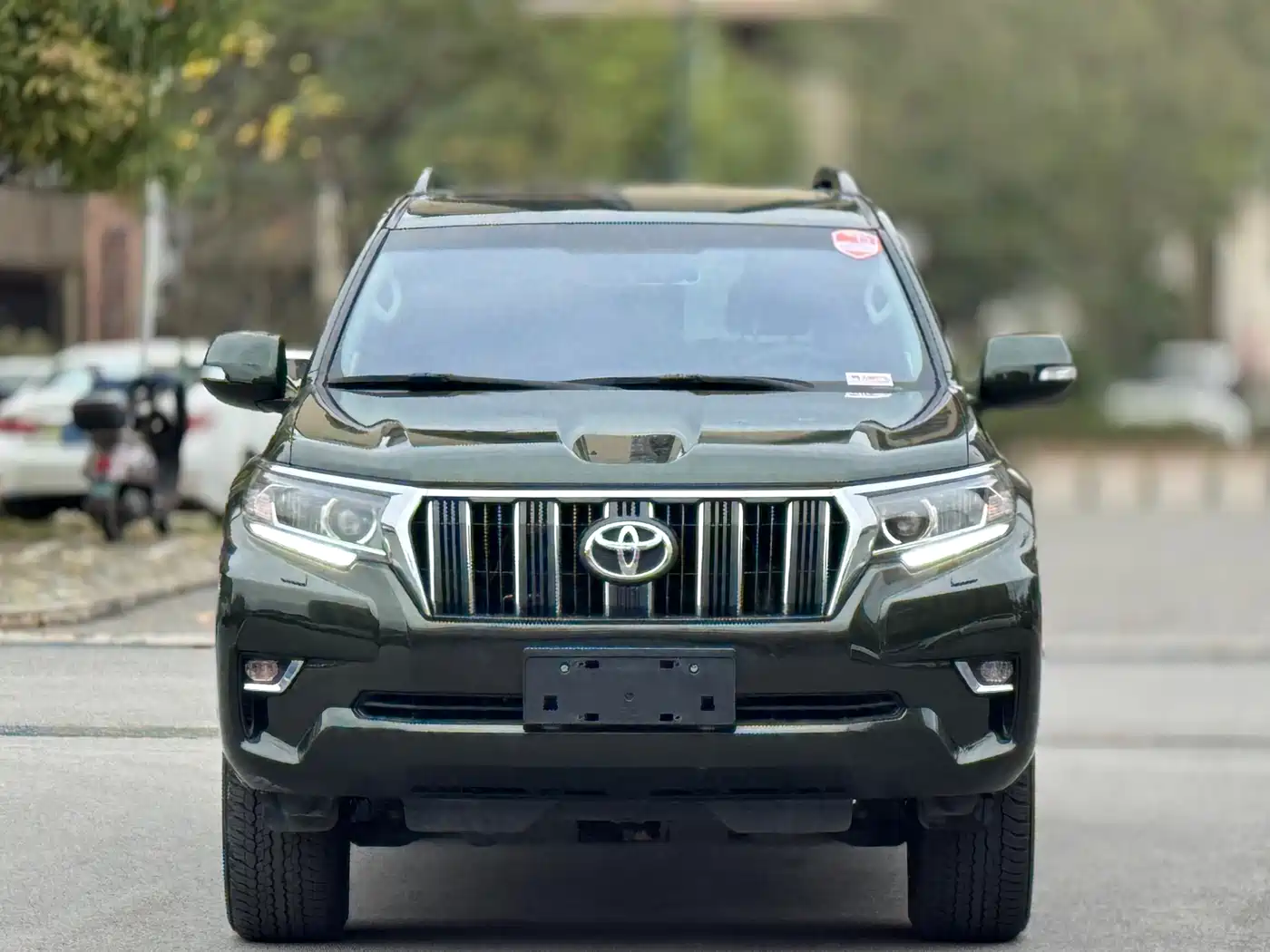 Toyota Prado 2019 3.5L Automatic TX-L Zunxiang Edition with Rear-mounted Spare Tire фото 2