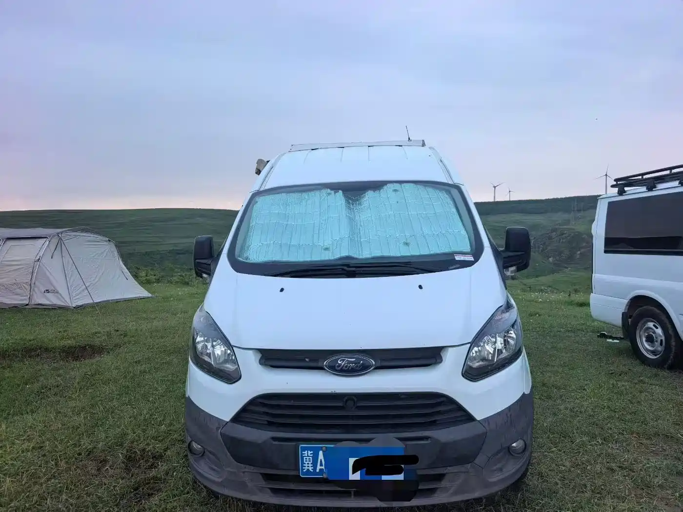 Ford Transit 2018 2017 2.0T Diesel Multi-purpose Commercial Vehicle Medium Wheelbase Medium Roof China V