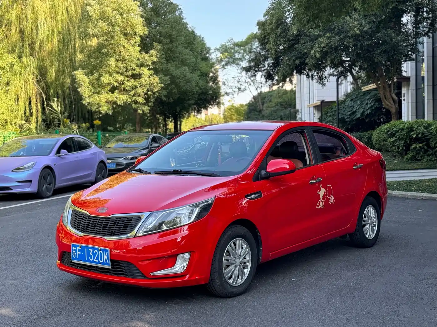 Kia K2 2012 — пригон из Китая