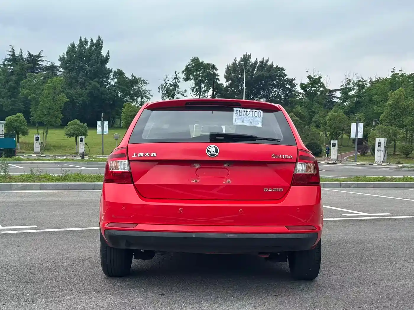 Škoda Skoda Rapid Spaceback 2014 1.6L Automatic乐享版 фото 5