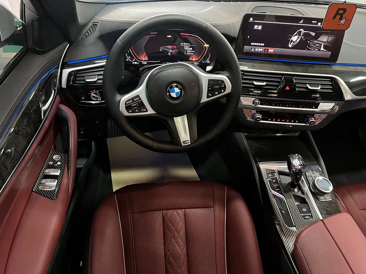 BMW 5 Series 2021 525Li M Sport Package фото 10
