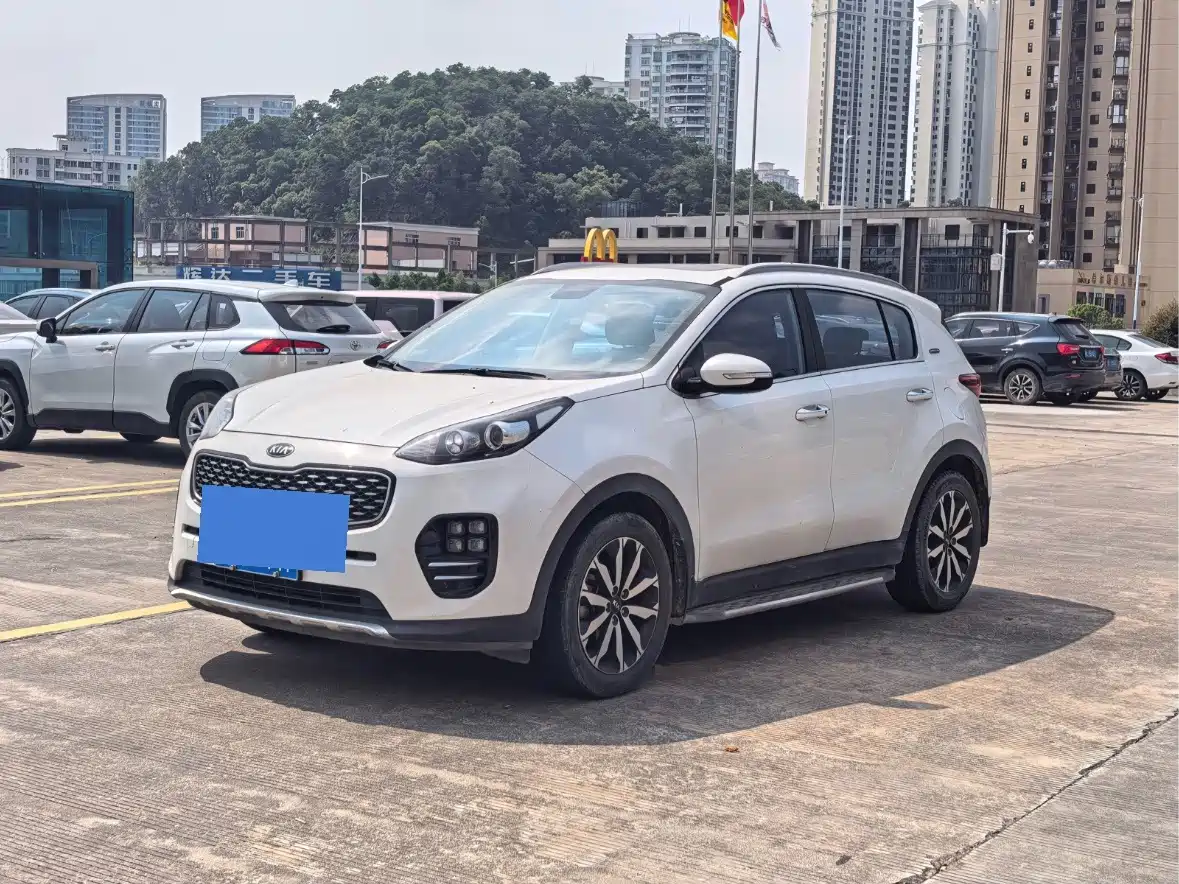 Kia KX5 2017 — пригон из Китая