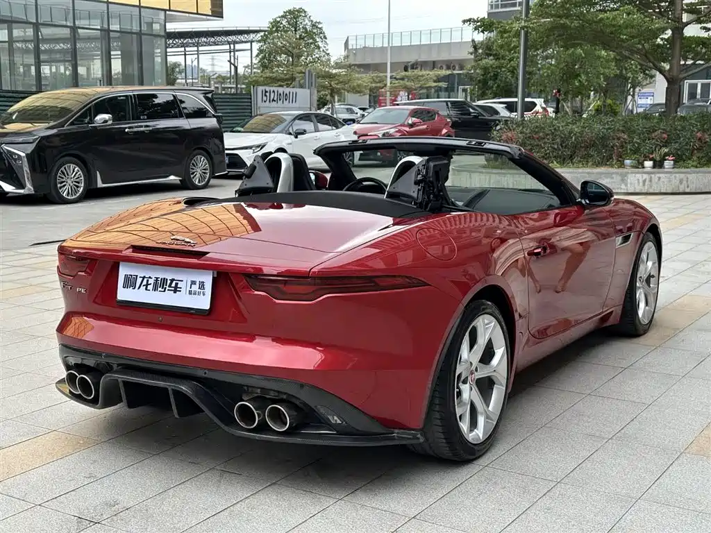 Jaguar F-TYPE 2021 P300 Rear-Wheel Drive Convertible фото 4
