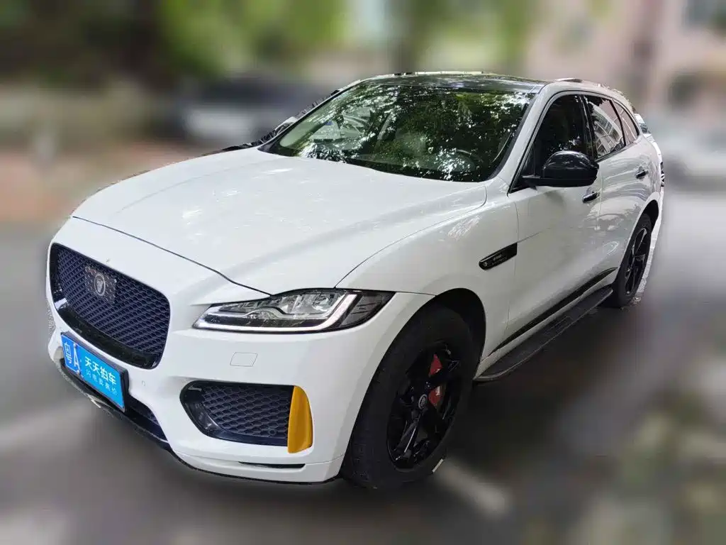 Jaguar F-PACE 2020 — пригон из Китая