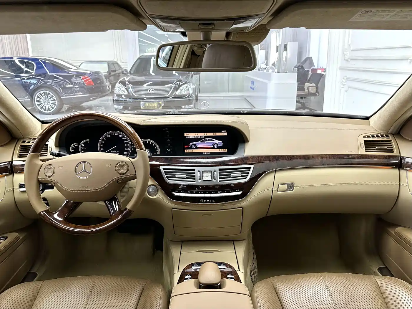 Mercedes-Benz S-Class 2009 2008 Model S 500 L 4MATIC