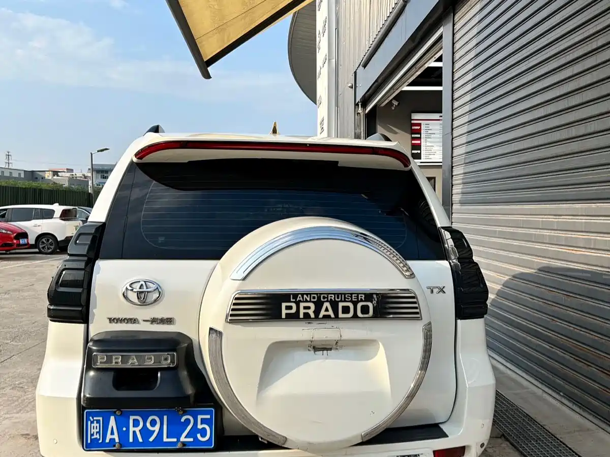 Toyota Prado 2018 3.5L Automatic TX-L Rear-mounted Spare Tire фото 3