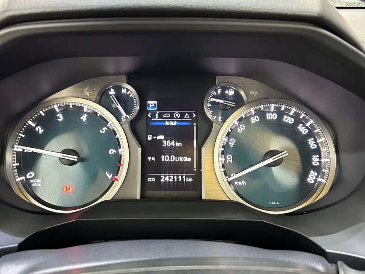 Toyota Prado 2018 3.5L Automatic TX-L Rear-mounted Spare Tire фото 14