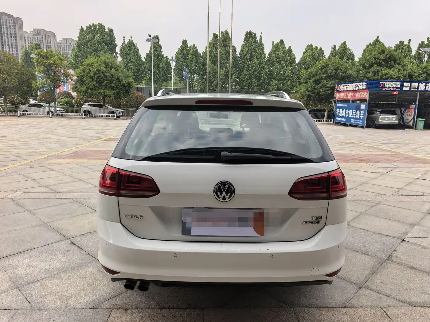 Volkswagen Golf (Import) 2014 1.4TSI Luxury Wagon фото 8