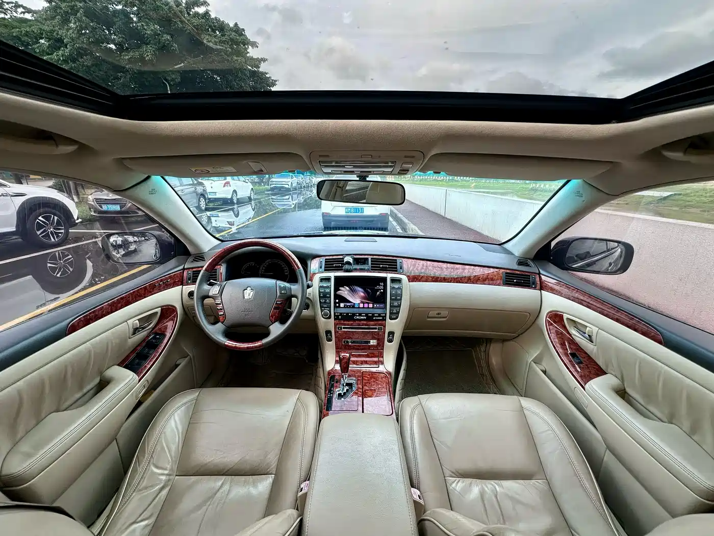 Toyota Crown 2007 3.0L Royal Saloon Navigation фото 8