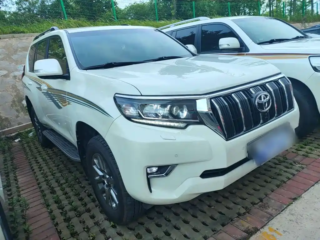 Toyota Prado 2018 3.5L Automatic TX-L Rear-mounted Spare Tire фото 4