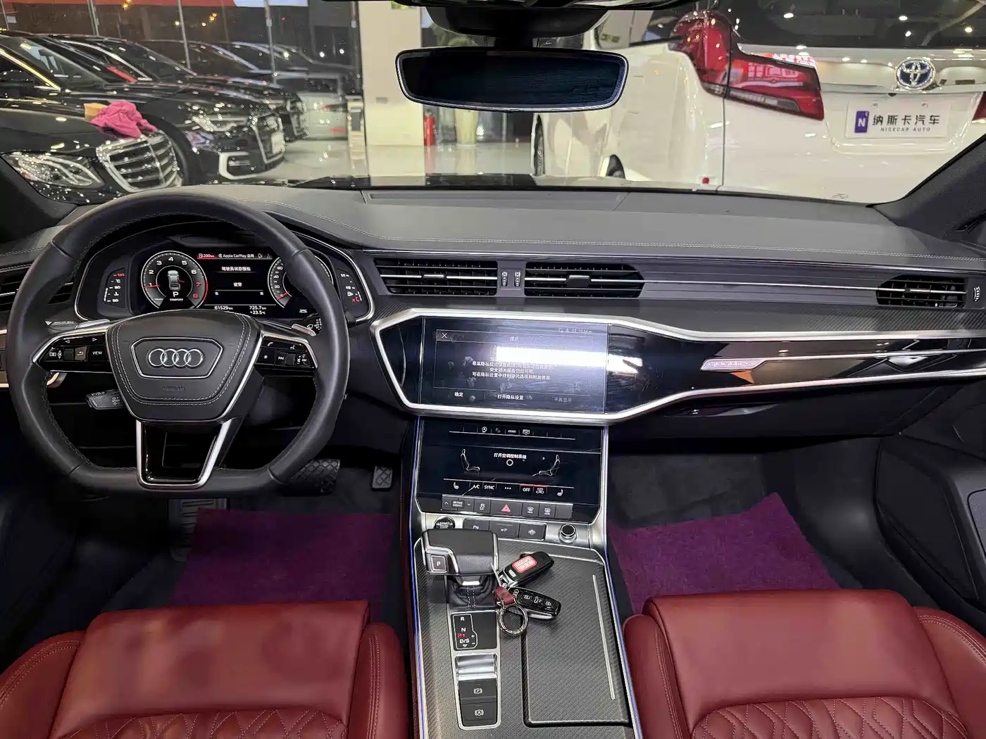 Audi A7L 2024 45 TFSI quattro S-line Black Warrior Edition фото 16