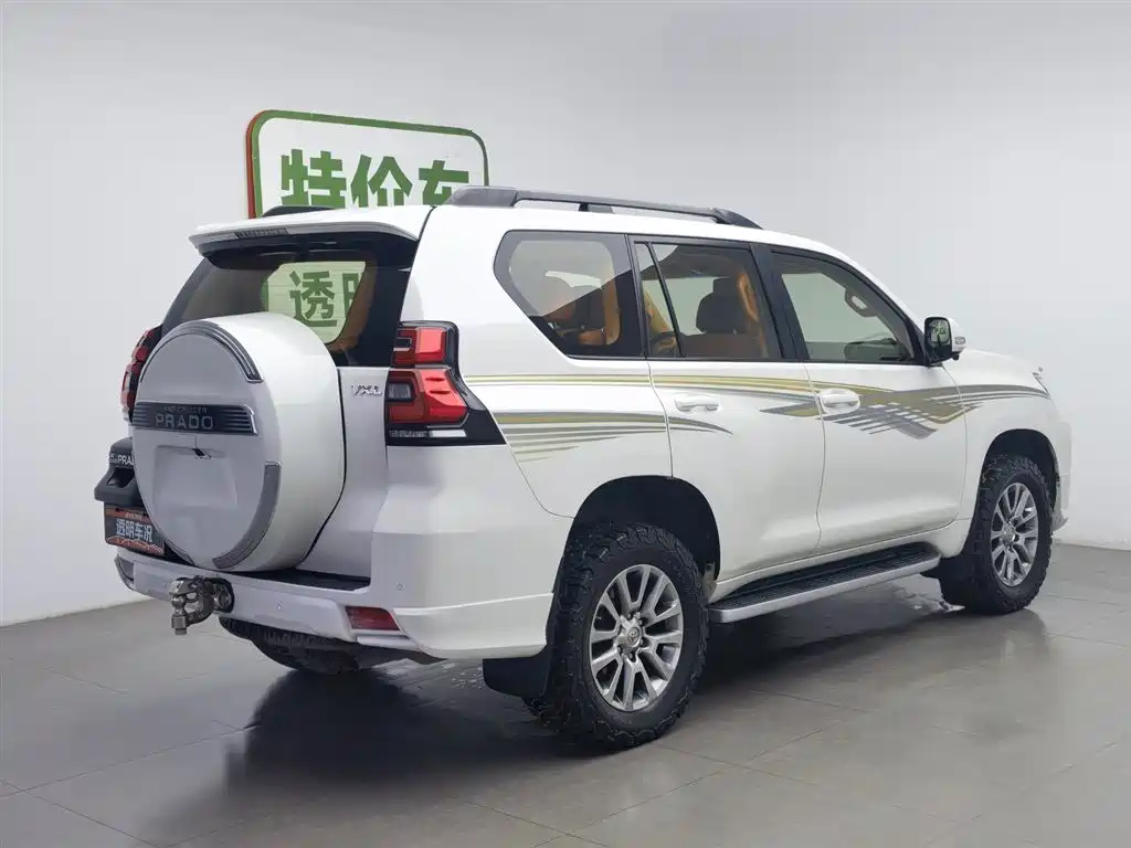 Toyota Prado 2019 3.5L Automatic TX-L Zunxiang Edition with Rear-mounted Spare Tire фото 2