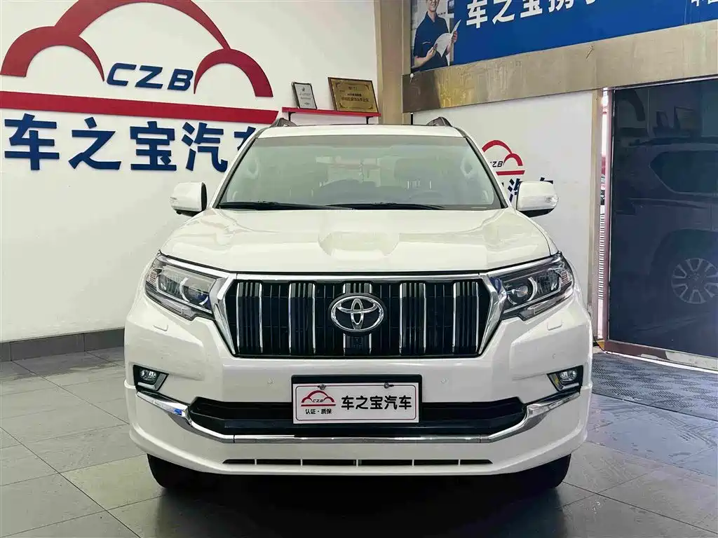 Toyota Prado 2020 2019 3.5L Automatic TX-L Zunxiang Edition with Rear-mounted Spare Tire