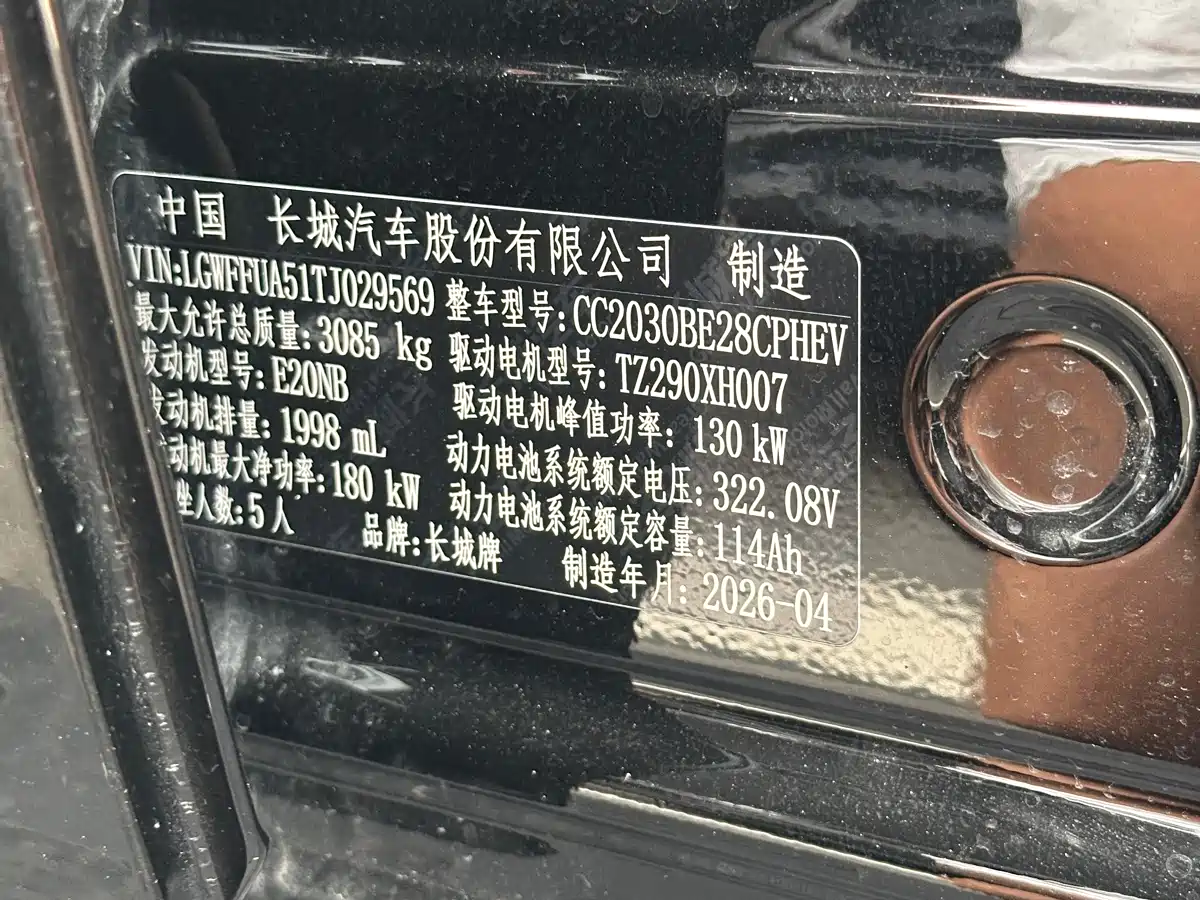 Tank 300 New Energy 2025 Hi4-T 36.7kWh Edition фото 9