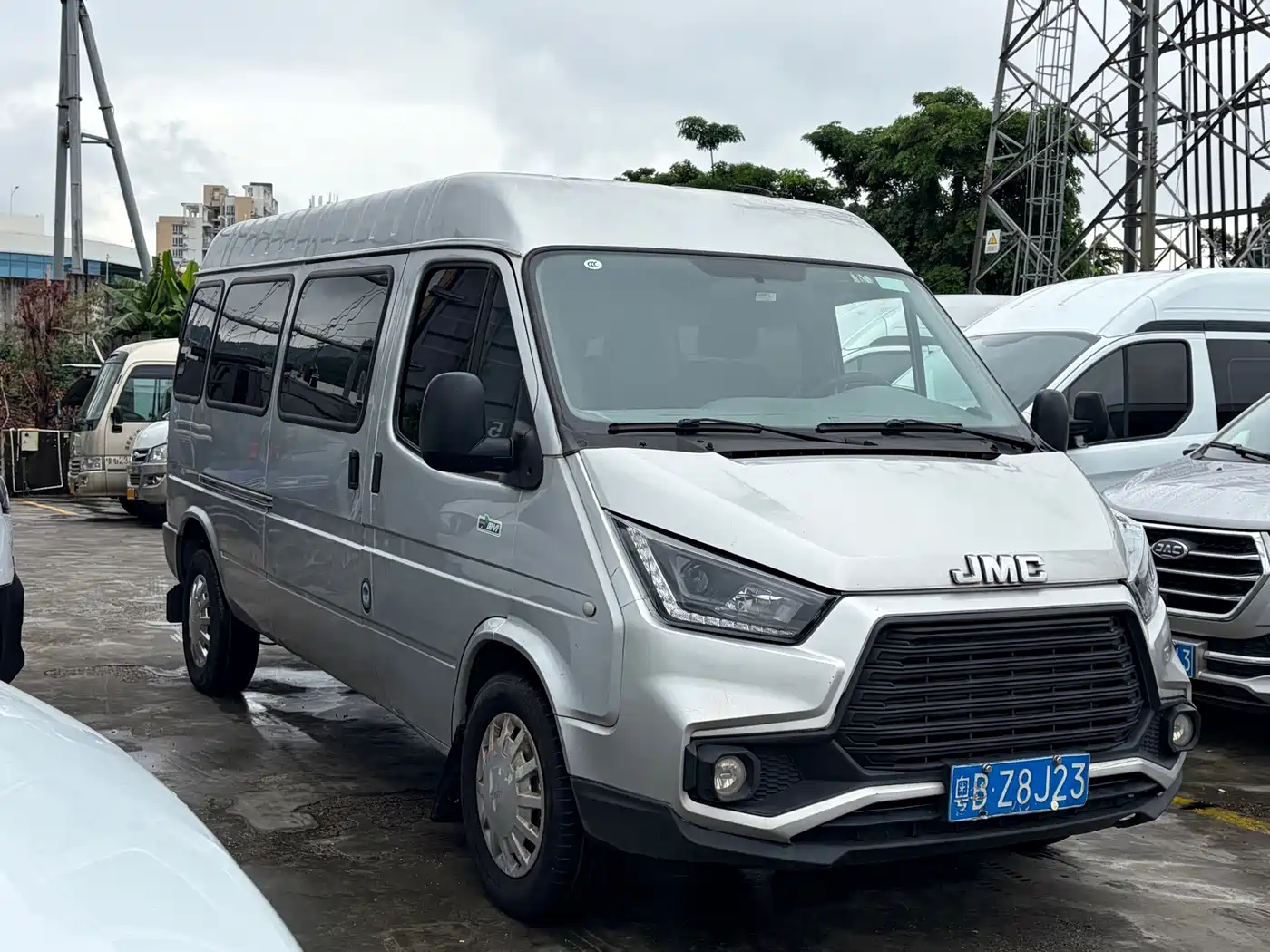 Jiangling Tesun 2021 2021 Model 2.8T Space King Taurus Edition Long Wheelbase Medium-High Roof Single Rear Tire-Step 6-Seater Diesel China VI JX493