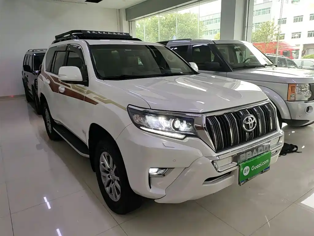Toyota Prado 2018 3.5L Automatic TX-L Rear-mounted Spare Tire фото 4
