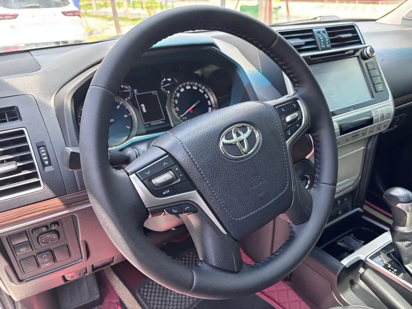Toyota Prado 2018 3.5L Automatic TX-L Rear-mounted Spare Tire фото 7