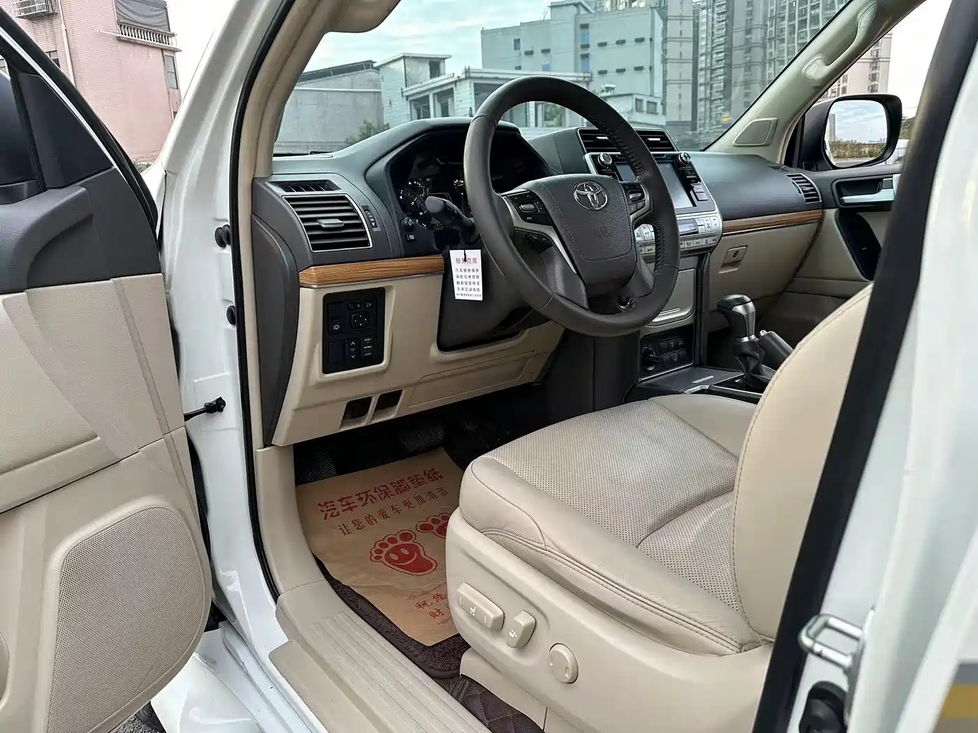 Toyota Prado 2018 3.5L Automatic TX-L Rear-mounted Spare Tire фото 8