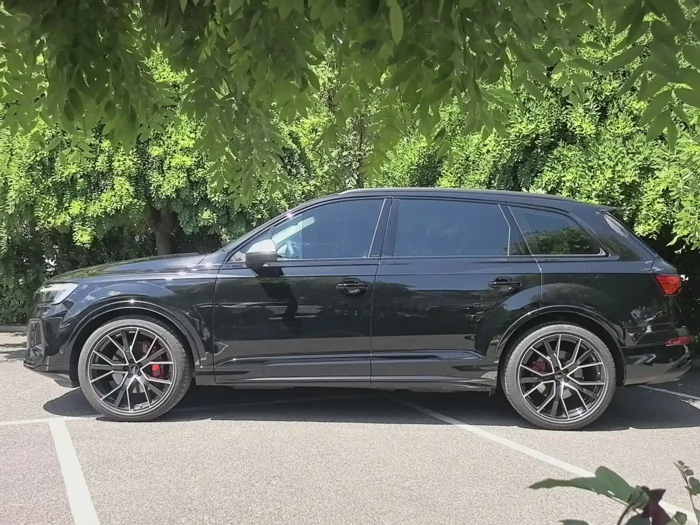 Audi Q7 2025 55 TFSI quattro S line Black Warrior фото 4
