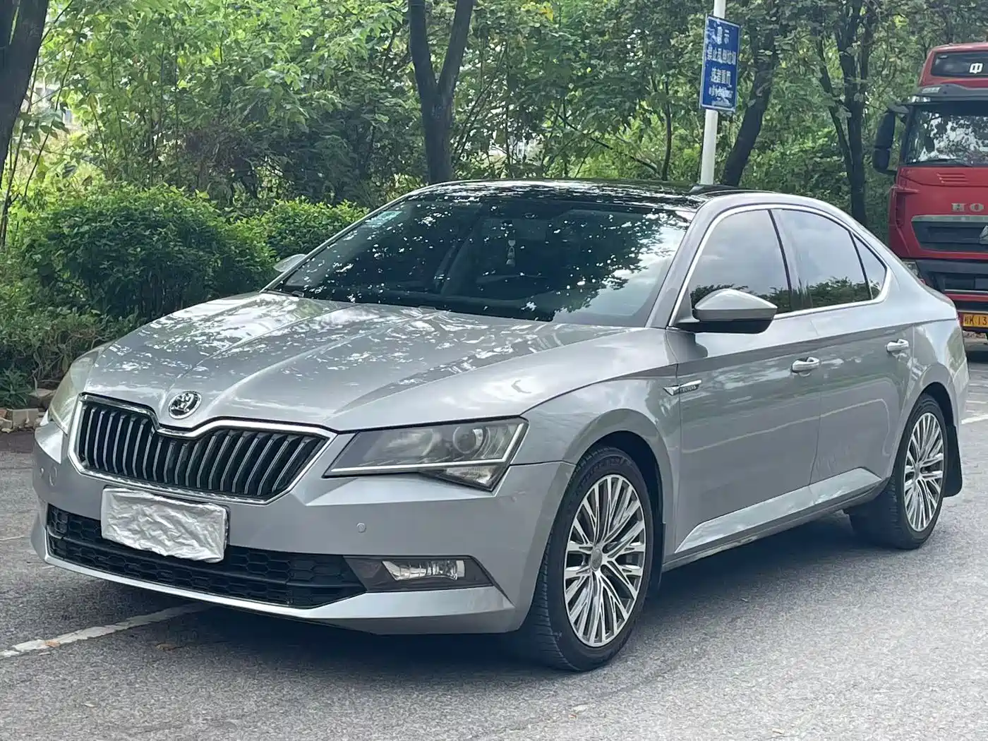 Škoda Superb 2018 — пригон из Китая