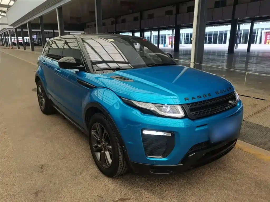 Land Rover Range Rover Evoque 2018 240PS Moraine Lake Blue Limited Edition фото 4