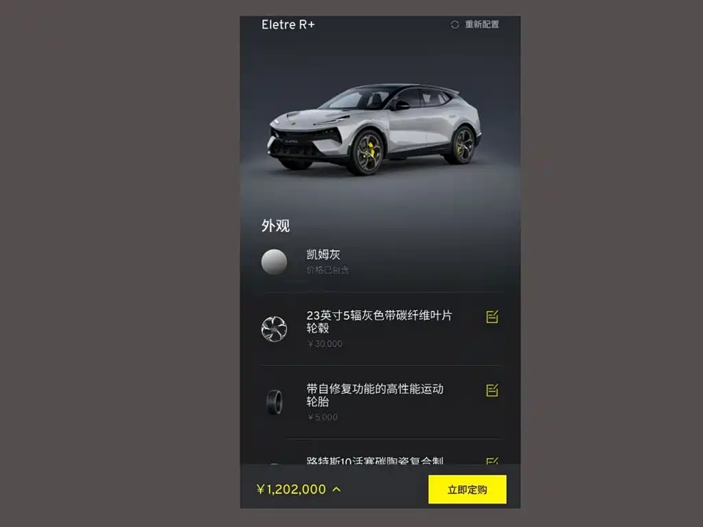 Lotus Cars ELETRE 2023 ELETRE R+ фото 12