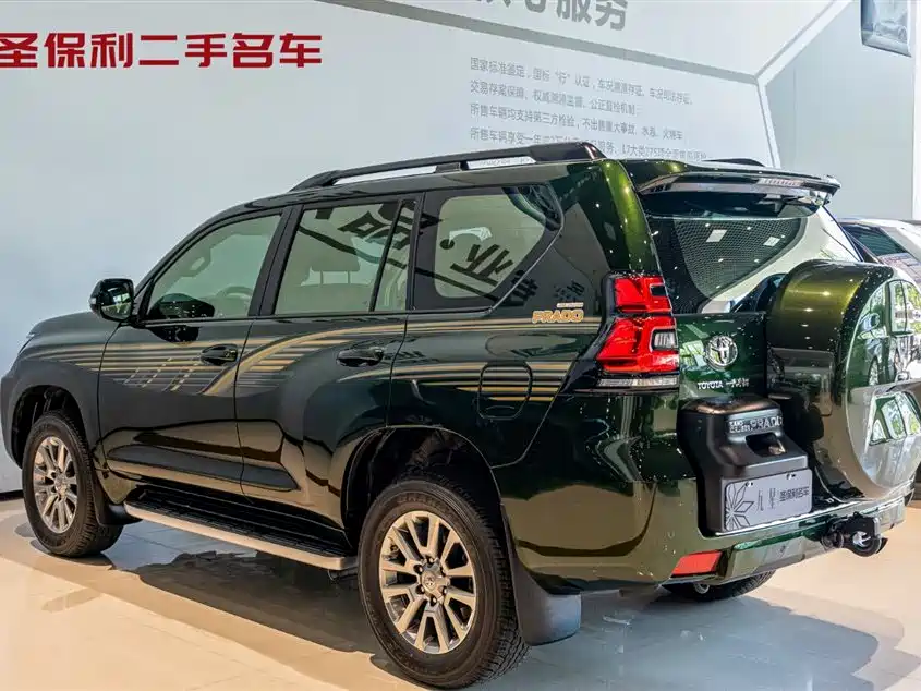 Toyota Prado 2018 3.5L Automatic TX-L NAVI Rear-mounted Spare Tire фото 3