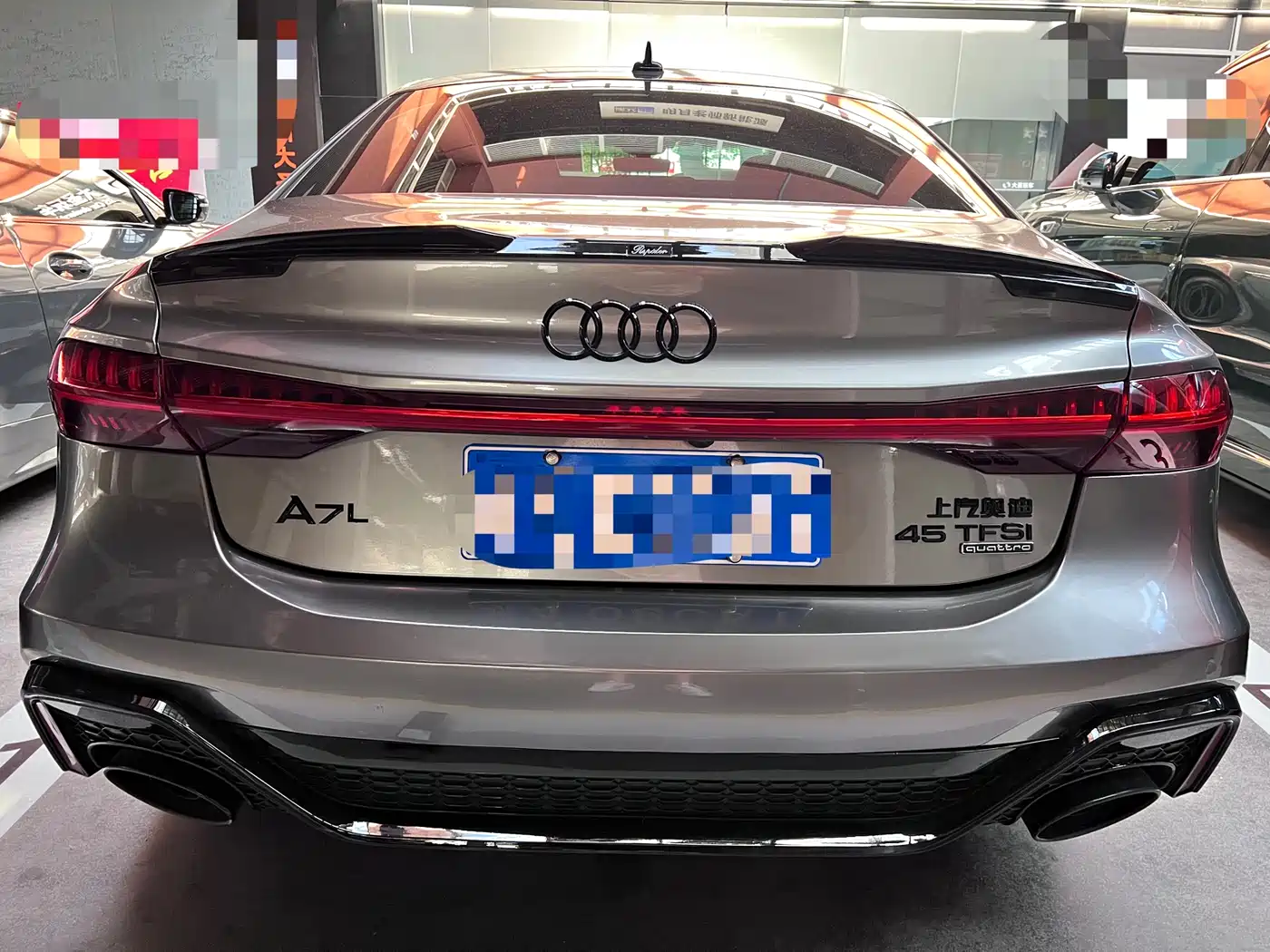 Audi A7L 2024 45 TFSI quattro S-line Black Warrior Edition фото 22