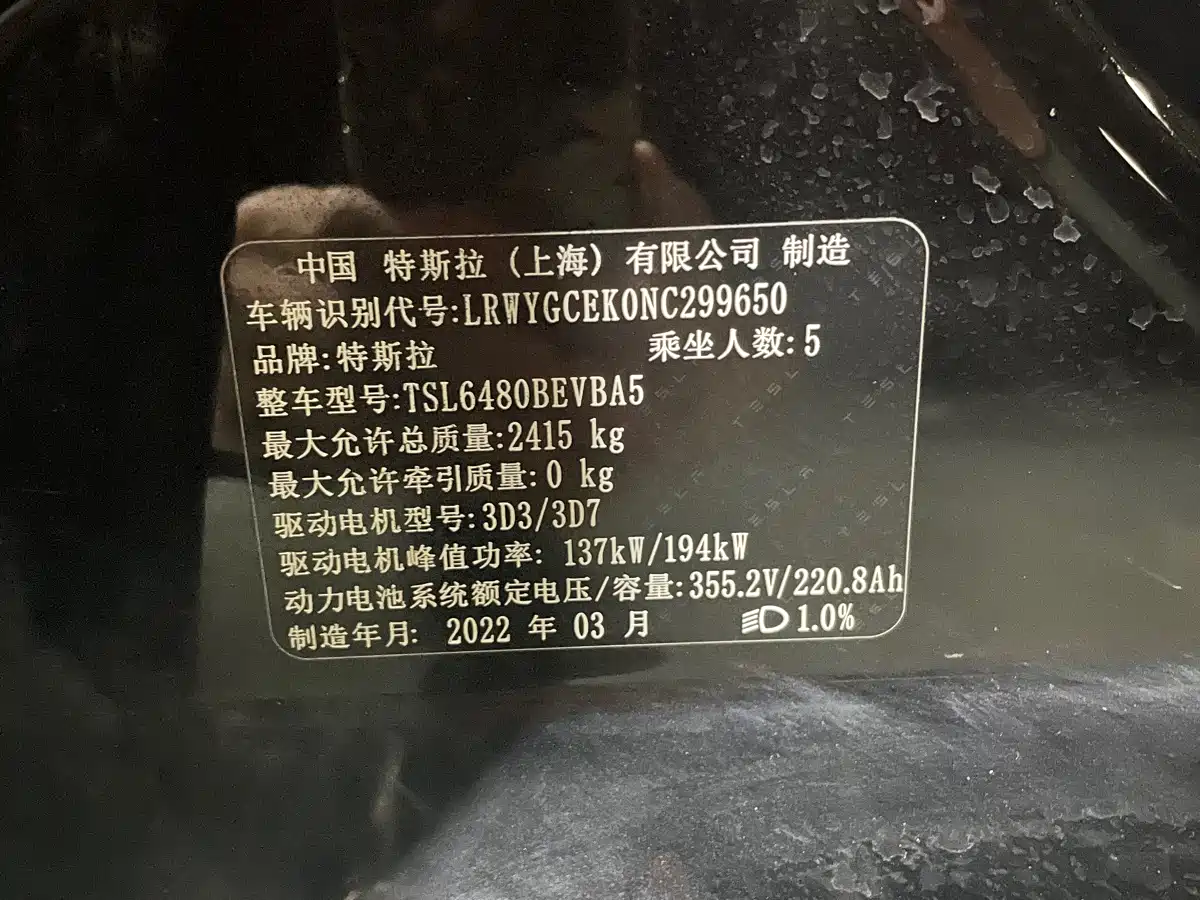 TESLA MODEL Y