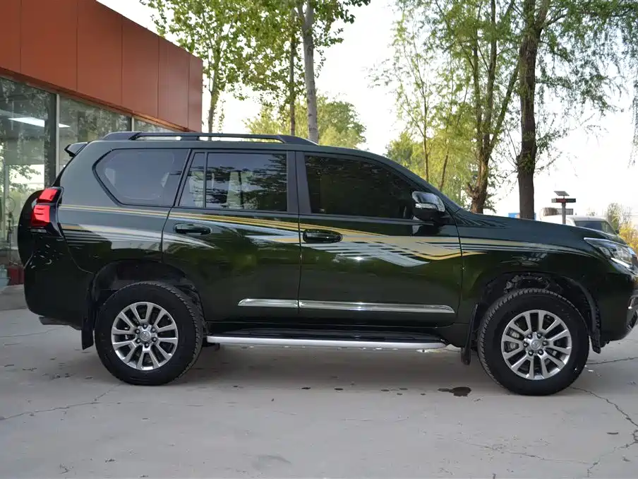 Toyota Prado 2018 3.5L Automatic TX-L Rear-mounted Spare Tire фото 9